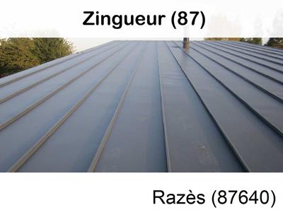 Votre zingueur en image à Razès-87640