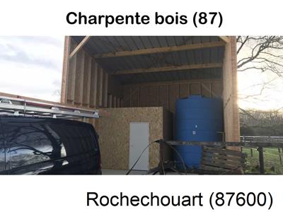 charpente traditionnelle à Rochechouart-87600