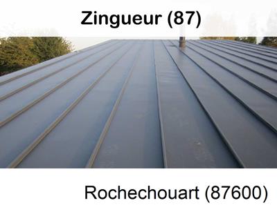 Couverture zing à Rochechouart-87600