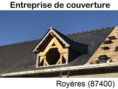 Charpentier, charpente bois Royères-87400