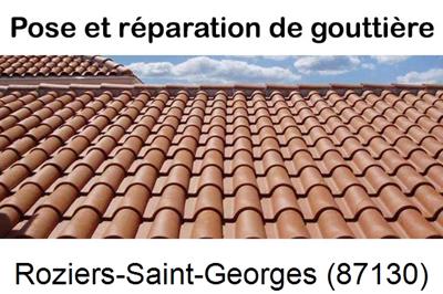 gouttière à Roziers-Saint-Georges-87130