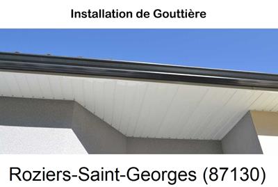 Entreprise de gouttière à Roziers-Saint-Georges-87130