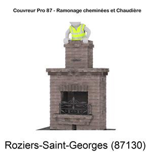 Ramonage cheminée Roziers-Saint-Georges-87130