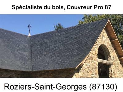 Photo d'une charpente Roziers-Saint-Georges-87130