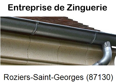 Artisan couvreur zingueur Roziers-Saint-Georges-87130