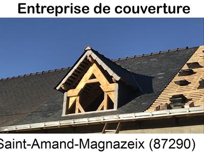 Charpentier, charpente bois Saint-Amand-Magnazeix-87290