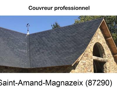 Artisan couvreur 87 Saint-Amand-Magnazeix-87290