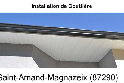 Entreprise de gouttière à Saint-Amand-Magnazeix-87290