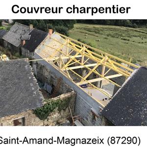 Votre artisan en charpente illustration Saint-Amand-Magnazeix-87290