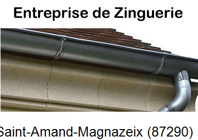 Artisan couvreur zingueur Saint-Amand-Magnazeix-87290