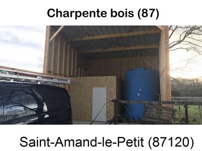 charpente traditionnelle à Saint-Amand-le-Petit-87120