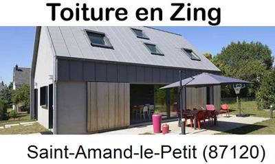 Photo toiture zinc Saint-Amand-le-Petit-87120