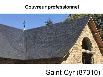 Artisan couvreur 87 Saint-Cyr-87310