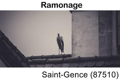 Artisan ramoneur Saint-Gence-87510