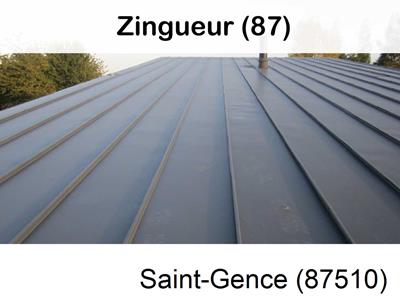 Votre zingueur en image à Saint-Gence-87510