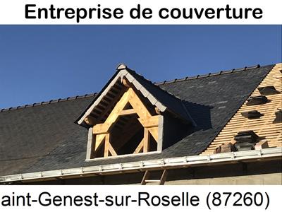 Charpentier, charpente bois Saint-Genest-sur-Roselle-87260
