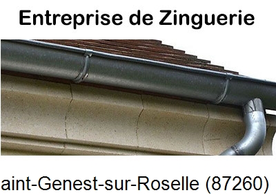 Artisan couvreur zingueur Saint-Genest-sur-Roselle-87260