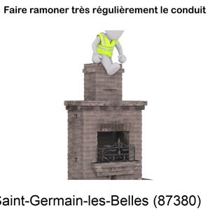 Gainage de chaminée Saint-Germain-les-Belles-87380