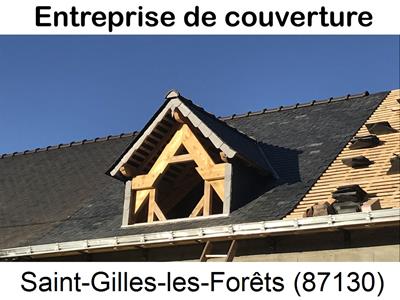 Charpentier, charpente bois Saint-Gilles-les-Forêts-87130