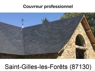 Artisan couvreur 87 Saint-Gilles-les-Forêts-87130
