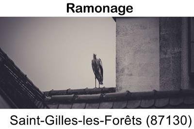 Artisan ramoneur Saint-Gilles-les-Forêts-87130