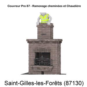 couvreur pour ramonage Saint-Gilles-les-Forêts-87130