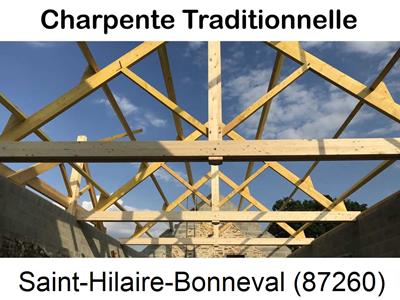 Travaux rénovation toiture à Saint-Hilaire-Bonneval-87260