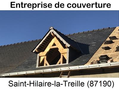 Charpentier, charpente bois Saint-Hilaire-la-Treille-87190