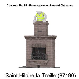 couvreur pour ramonage Saint-Hilaire-la-Treille-87190