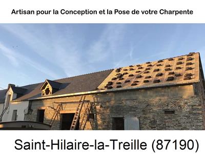 Rénovation charpente Saint-Hilaire-la-Treille-87190