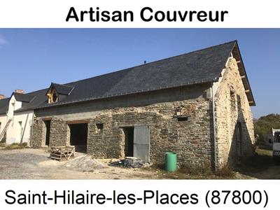 Entreprise de couverture, chantier toiture, rénovation à Saint-Hilaire-les-Places-87800