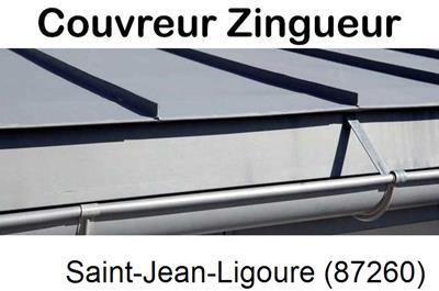 Artisan couvreur zingueur Saint-Jean-Ligoure-87260