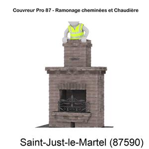 couvreur pour ramonage Saint-Just-le-Martel-87590