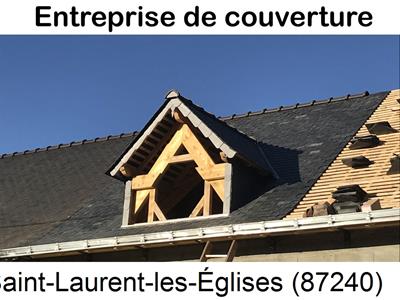 Charpentier, charpente bois Saint-Laurent-les-Églises-87240