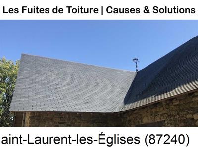 Entreprise de couverture à Saint-Laurent-les-Églises-87240