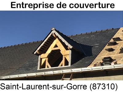 Charpentier, charpente bois Saint-Laurent-sur-Gorre-87310