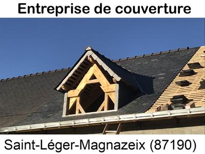 Charpentier, charpente bois Saint-Léger-Magnazeix-87190
