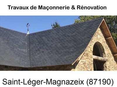 Maçonnerie en neuf à Saint-Léger-Magnazeix-87190