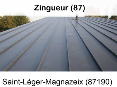 Votre zingueur en image à Saint-Léger-Magnazeix-87190