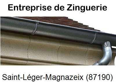 Artisan couvreur zingueur Saint-Léger-Magnazeix-87190