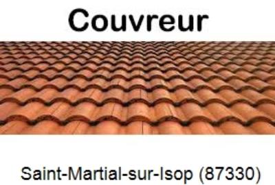 Votre couvreur dans le 87 pour la réparation de votre couverture à Saint-Martial-sur-Isop-87330