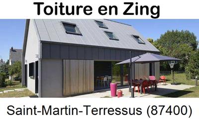 Couverture zing à Saint-Martin-Terressus-87400