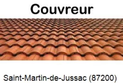 Votre couvreur dans le 87 pour la réparation de votre couverture à Saint-Martin-de-Jussac-87200