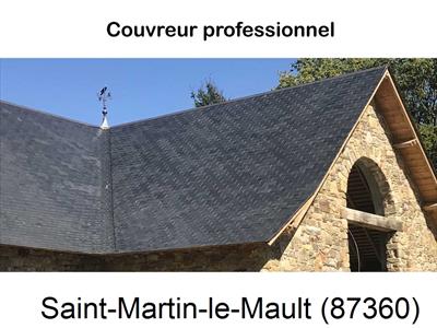 Artisan couvreur 87 Saint-Martin-le-Mault-87360