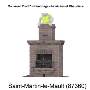 couvreur pour ramonage Saint-Martin-le-Mault-87360