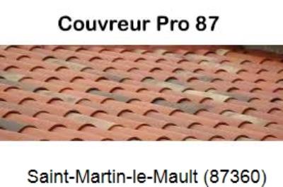 Votre couvreur pour la réparation des toits Saint-Martin-le-Mault-87360