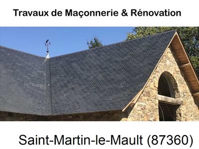 Maçonnerie en neuf à Saint-Martin-le-Mault-87360