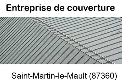 Artisan couvreur zingueur Saint-Martin-le-Mault-87360