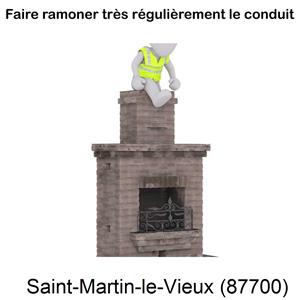 Gainage de chaminée Saint-Martin-le-Vieux-87700