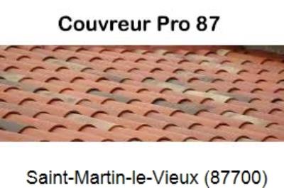 Votre couvreur pour la réparation des toits Saint-Martin-le-Vieux-87700